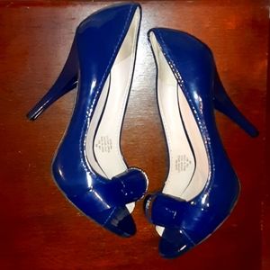 Joan & David Womens Daorlina Heels Pump Sz 8 M Navy Blue